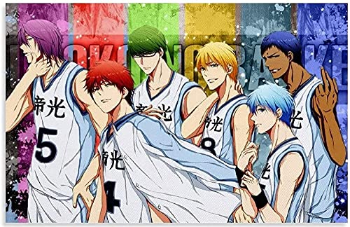 Puzzle 1000 Teile Anime Kuroko Tetsuya Poster PapierKinderspielzeug Dekompressionsspiel 38x26CM von VRYOP