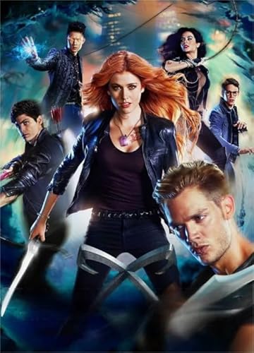 Puzzle 1000 Teile Film Shadowhunters Poster für lustiges Puzzle für Erwachsene, Spielzeug Xy301Wk, 50 x 70 cm von VRYOP