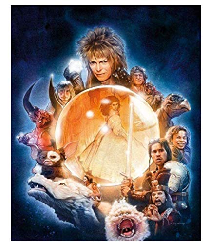 Puzzle 1000 Teile Holz Zusammenbauen Labyrinth Filmplakat für Erwachsene Spiele Lernspielzeug 38x26CM von VRYOP