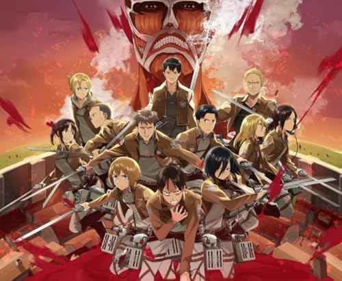 Puzzle 1000 Teile Japanischer Anime Eren.Jaeger Wandkunst Poster Holz Erwachsenenspielzeug Dekompressionsspiel Xy127Qw 38x26CM von VRYOP