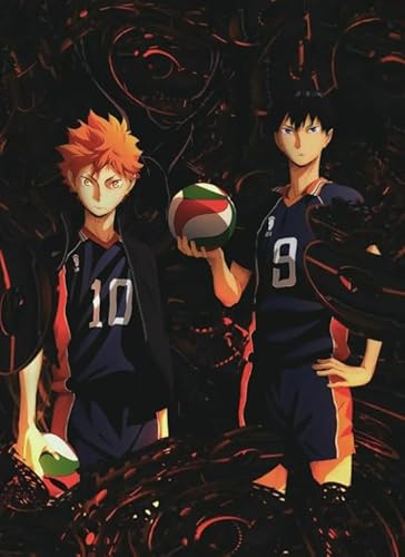 Puzzle 1000 Teile Japanischer Anime Haikyuu!! Bilder Spielzeug für Erwachsene Dekompressionsspiel Xy511Qw 70x50CM von VRYOP