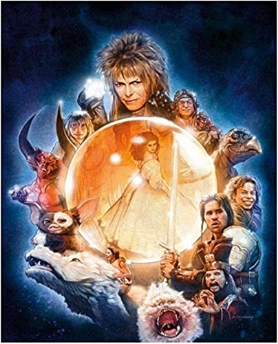 Puzzle 1000 Teile Papiermontage Bild Labyrinth Filmplakat für Erwachsene Spiele Lernspielzeug 70x50CM von VRYOP