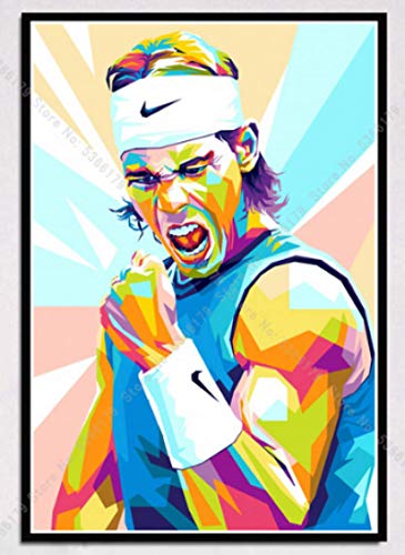 Puzzle 1000 Teile Rafaels Spieler Sportstar Poster Für Spielzeug Für Erwachsene Dekompressionsspiel 38x26CM von VRYOP