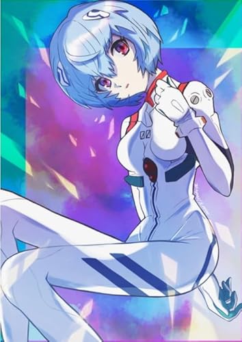 Puzzle 2000 Japanisches Anime Evangelion Poster für Erwachsene Lernspielzeug Puzzles Xy160Qw 100x70CM von VRYOP