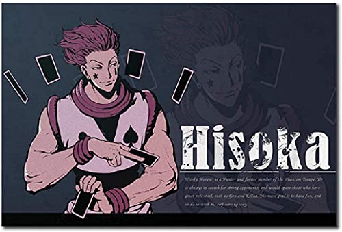 Puzzle 2000 Teile Animation Hunter X Hunter Japanisches Anime-Posterpapier für Erwachsene Kinderspiele Lernspielzeug 70x100CM von VRYOP