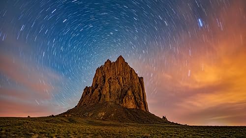 Puzzle für Erwachsene, 1000 Teile, Sternspuren über Shiprock, New Mexico, 70 x 50 cm von VRYOP