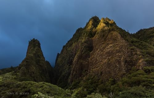 Puzzle für Erwachsene, 1000-teiliges Puzzle für Erwachsene, anspruchsvolles Spiel, Puzzle, Hawaii, Hawaii-Inseln, Maui, West Maui Mountains, 38 x 26 cm von VRYOP