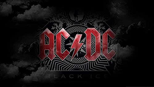 Puzzle für Erwachsene 1000 Teile ACDC Rockband Puzzles für Kinder Lernspielzeug Denkspiel Geschenk Teenager Home Entertainment Spielzeug 38x26CM von VRYOP