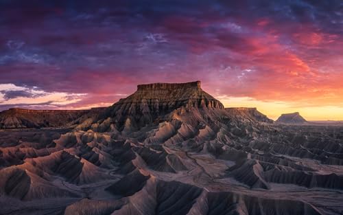 Schwieriges Puzzle für Erwachsene 1000 Teile Sandstone Hills Capitol Reef Nationalpark 52x38CM von VRYOP