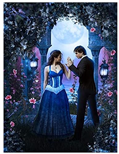 The Vampire Diaries Filmplakate Holzpuzzle 1000 Teile Spielzeug für Erwachsene Dekompressionsspiel 38x26CM von VRYOP