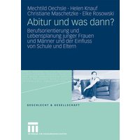 Abitur und was dann? von VS Verlag für Sozialwissenschaften