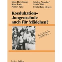 Koedukation — Jungenschule auch für Mädchen? von VS Verlag für Sozialwissenschaften