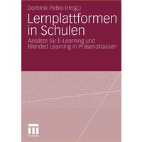 Lernplattformen in Schulen von VS Verlag für Sozialwissenschaften