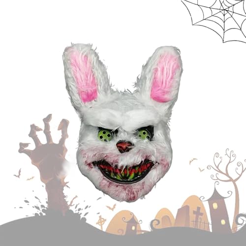 VSFJZJKJ Halloween Horror Bear Mask, Gruselige Halloween Masken, KostüMmasken Mit Blutigem Mund, Erwachsene Und Kinder Rollenspiel FüR Halloween Faschingspartys von VSFJZJKJ