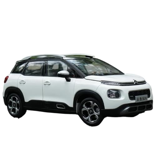 Modellauto im Maßstab 1:18 for Citroen C4 Aircross SUV Legierung Auto Modell Druckguss Metall Spielzeug Auto Auto Modell Simulation Fahrzeug Modell(White) von VSIKMEY