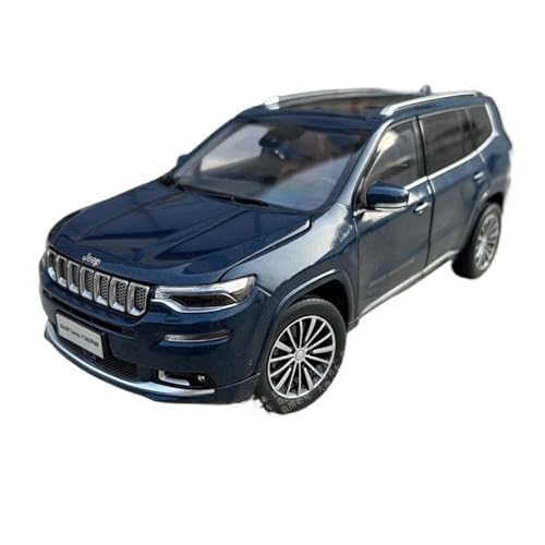 Modellauto im Maßstab 1:18 for Jeep Grand Commander SUV Legierung Auto Modell Druckguss Metall Geländewagen Auto Modell Hohe Simulation Fahrzeug Modell Auto(Blue) von VSIKMEY