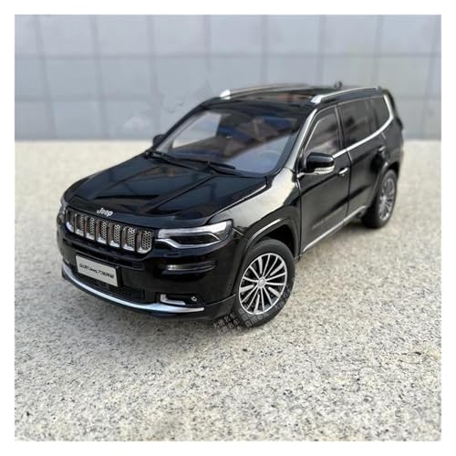 Modellauto im Maßstab 1:18 for Jeep Grand Commander SUV Legierung Auto Modell Legierung Geländewagen Modell Auto Simulation Sammlung Fertige Fahrzeug(Black) von VSIKMEY