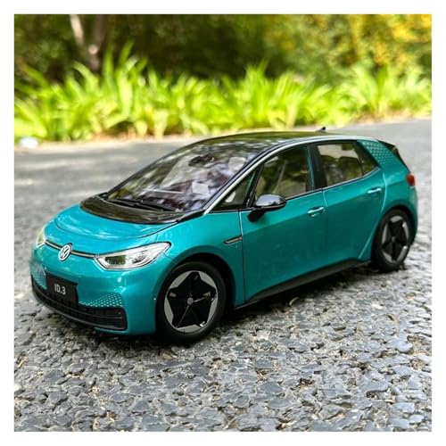 Modellauto im Maßstab 1:18 for Volkswagen ID3 SUV Legierung New Energy Fahrzeugmodell Druckguss Metall Elektrofahrzeug Automodell Simulation Sammlung Modellauto(Green) von VSIKMEY