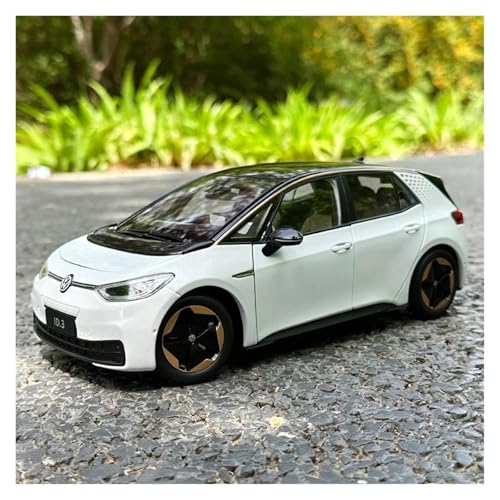 Modellauto im Maßstab 1:18 for Volkswagen ID3 SUV Legierung New Energy Fahrzeugmodell Druckguss Metall Elektrofahrzeug Automodell Simulation Sammlung Modellauto(White) von VSIKMEY