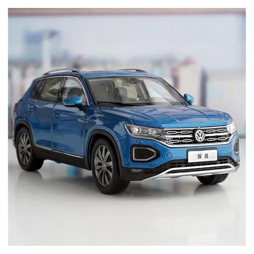 Modellauto im Maßstab 1:18 for Volkswagen TAYRON SUV Legierung Auto Modell Druckguss Metall Fahrzeug Auto Modell Hohe Simulation Sammlung Fahrzeug Modell(Blue) von VSIKMEY