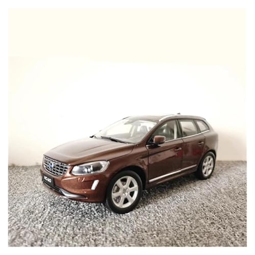 Modellauto im Maßstab 1:18 for Volvo XC60 SUV Legierung Auto Modell Druckguss Metall Fahrzeug Auto Modell Simulation Sammlung Fertige Modell Auto(Brown) von VSIKMEY