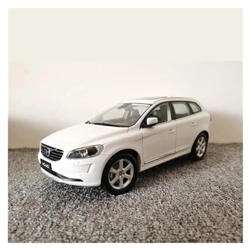 Modellauto im Maßstab 1:18 for Volvo XC60 SUV Legierung Auto Modell Druckguss Metall Fahrzeug Auto Modell Simulation Sammlung Fertige Modell Auto(White) von VSIKMEY