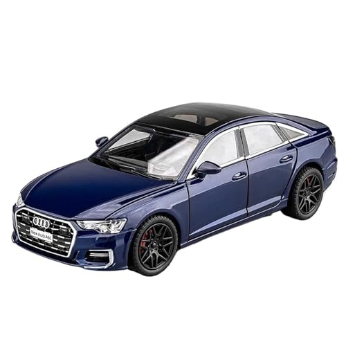 Modellauto im Maßstab 1:24 for Audi A6 Legierung Auto Modell Druckguss Spielzeug Metall Fahrzeug Modell Hohe Simulation Sammlung Mini Auto Modell Spielzeug Auto(Blue) von VSIKMEY