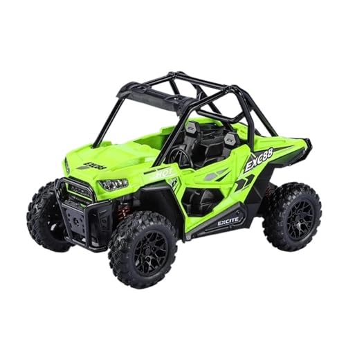 Modellauto im Maßstab 1:24 for Bombardier ATV All Terrain Vehicle Legierung Auto Spielzeugauto Modell Sound und Licht Spielzeug Modell Fahrzeug(Green) von VSIKMEY