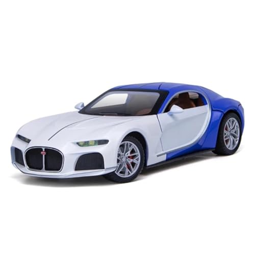 Modellauto im Maßstab 1:24 for Bugatti Atlantic Legierung Sportwagen Modell Druckguss Metall Spielzeug Auto Auto Modell Simulation Fertig Fahrzeug Modell(Blue) von VSIKMEY