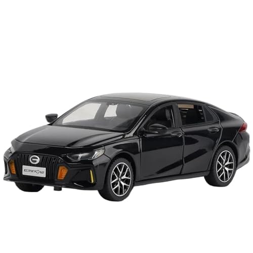 Modellauto im Maßstab 1:24 for EMPOW 55 Coupe Legierung Auto Modell Druckguss Metall Spielzeug Fahrzeug Modell Simulation Sound Und Licht Spielzeug Auto(Black) von VSIKMEY