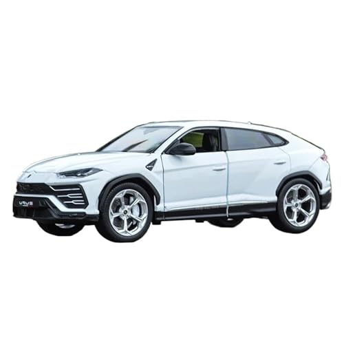 Modellauto im Maßstab 1:24 for Lamborghini Bison Urus SUV Fertig Legierung Auto Diecast Spielzeug Auto Auto Modell Miniatur Maßstab Modell Auto Spielzeug(White) von VSIKMEY