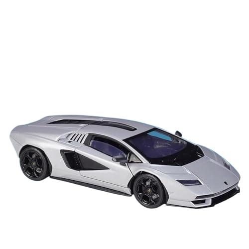 Modellauto im Maßstab 1:24 for Lamborghini Countach LPI800 Legierung Auto Diecast Spielzeug Auto Auto Modell Miniatur Maßstab Modell Auto Spielzeug(Gray) von VSIKMEY