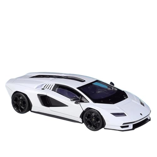 Modellauto im Maßstab 1:24 for Lamborghini Countach LPI800 Legierung Auto Diecast Spielzeug Auto Auto Modell Miniatur Maßstab Modell Auto Spielzeug(White) von VSIKMEY