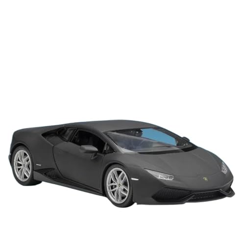 Modellauto im Maßstab 1:24 for Lamborghini Huracan LP610-4 Legierung Racing Modell Druckguss Metall Sport Auto Modell Hohe Simulation Fahrzeug Modell Auto(Black) von VSIKMEY