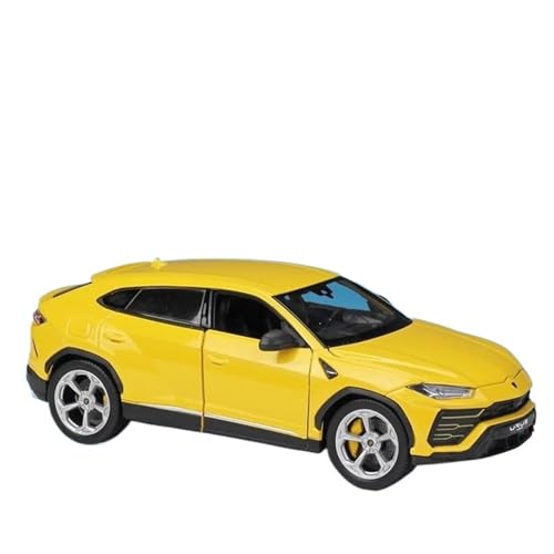 Modellauto im Maßstab 1:24 for Lamborghini Urus SUV Legierung Rennmodell Druckguss Metall Sportwagen Modell Simulation Sammlung Fertiges Fahrzeugmodell(Yellow) von VSIKMEY