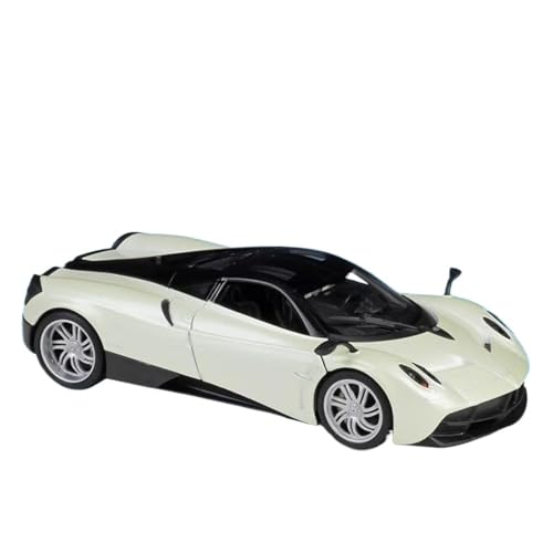 Modellauto im Maßstab 1:24 for Pagani Huayra Legierung Sportwagen Modell Druckguss Metall Rennwagen Fahrzeug Modell Sammlung Simulation Fertige Motor Fahrzeug(Beige) von VSIKMEY