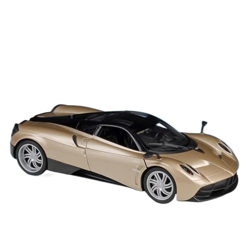 Modellauto im Maßstab 1:24 for Pagani Huayra Legierung Sportwagen Modell Druckguss Metall Rennwagen Fahrzeug Modell Sammlung Simulation Fertige Motor Fahrzeug(Gold) von VSIKMEY