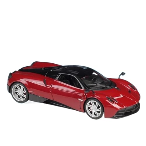 Modellauto im Maßstab 1:24 for Pagani Huayra Legierung Sportwagen Modell Druckguss Metall Rennwagen Fahrzeug Modell Sammlung Simulation Fertige Motor Fahrzeug(Red) von VSIKMEY