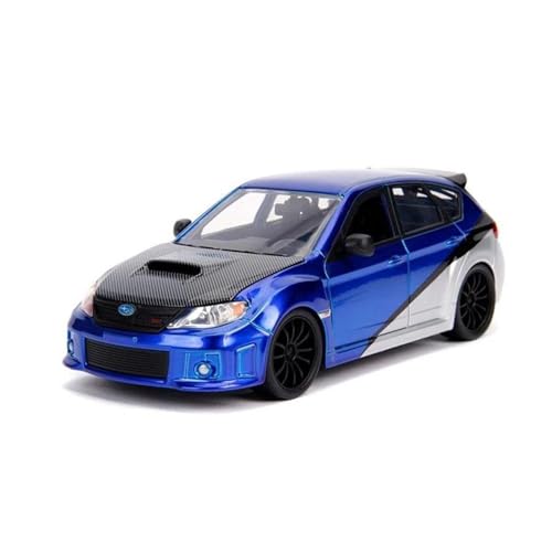 Modellauto im Maßstab 1:24 for Subaru Impreza WRX STI Legierung Auto Diecast Spielzeug Auto Auto Modell Miniatur Maßstab Modell Auto Spielzeug von VSIKMEY