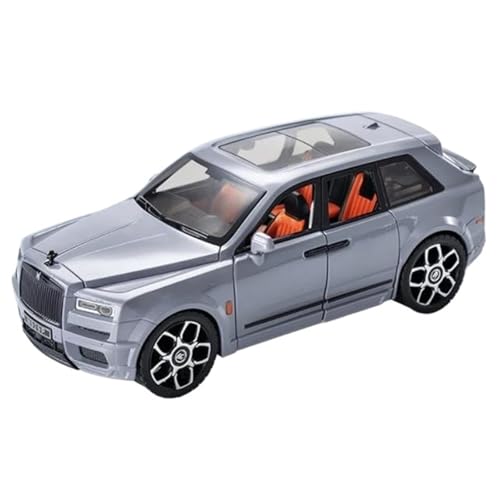 Modellauto im Maßstab Große Größe 1/20 for Rolls-Royce SUV Cullinan Legierung Luxusauto Modell Diecast Metall Spielzeugauto Auto Modell Sammlung Mini Auto(Gray) von VSIKMEY