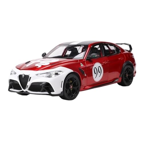 Modellauto im Maßstab Maßstab 1:18 for Alfa Romeo Giulia GTAm, Volltürsimulation, fertiges Druckgussauto, Modellsammlung, Miniaturmodellauto von VSIKMEY