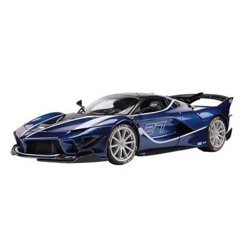 Modellauto im Maßstab Maßstab 1:18 for Ferrari FXXK EVO, Druckguss-Legierung, Automodell, Simulation, Druckguss-Modellauto-Sammlung, Miniaturfahrzeug-Modellauto(Blue) von VSIKMEY