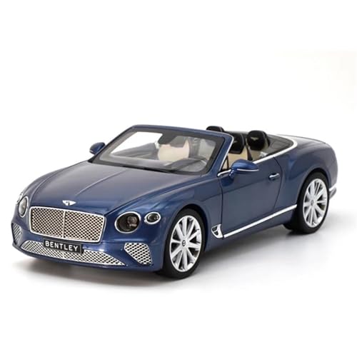 Modellauto im Maßstab Modellauto aus Druckgusslegierung im Maßstab 1:18 for Bentley Continental GT Spielzeug-Cabrio-Modell, klassisches statisches Sammlungsfahrzeug for Erwachsene von VSIKMEY