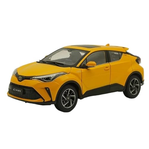 Modellauto im Maßstab Modellauto aus Druckgusslegierung im Maßstab 1:18 for Toyota C-HR CHR SUV, Automodell, Klassische nostalgische Sammlung for Erwachsene, fertiges Fahrzeug von VSIKMEY