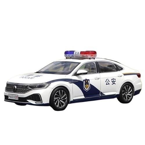 Modellauto im Maßstab Modellauto aus Druckgusslegierung im Maßstab 1:18 for Volkswagen Passat Polizeiauto, Spielzeugautomodell, Klassische Sammlung for Erwachsene, fertiges Fahrzeug von VSIKMEY