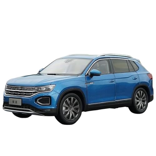 Modellauto im Maßstab Modellauto aus Druckgusslegierung im Maßstab 1:18 for Volkswagen Tanyue SUV Geländewagen Spielzeugautomodell Erwachsenensammlung Fahrzeugmodell(Blue) von VSIKMEY