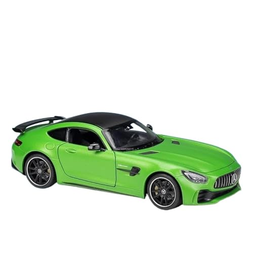 VSIKMEY Modellauto im Maßstab 1:24 for Mercedes-Benz Mercedes GT R Legierung Sportwagen Modell Druckguss Metall Spielzeug Rennfahrzeug Modell Simulation fertiges Modellauto(Green) von VSIKMEY