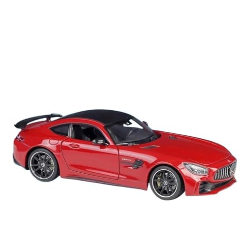 VSIKMEY Modellauto im Maßstab 1:24 for Mercedes-Benz Mercedes GT R Legierung Sportwagen Modell Druckguss Metall Spielzeug Rennfahrzeug Modell Simulation fertiges Modellauto(Red) von VSIKMEY