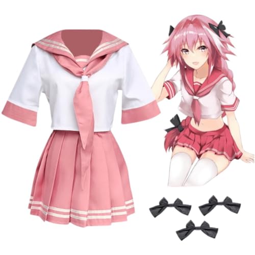 VSOVO Anime Cosplay Costume for Fate/Apocrypha Astolfo Outfit Halloween Party Uniform (Suit,L) von VSOVO
