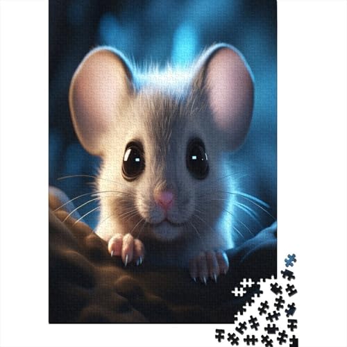 Ratte 1000 Teile Puzzle, Puzzles Für Erwachsene, 1000 Teile Puzzlespiel Für Jugendliche & Erwachsene Puzzlespiel Puzzel 1000pcs (75x50cm) von VTBNDLAGE